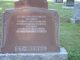 Renalde Blais St. Pierre cemetery stone