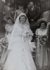 Jeanne Lirette at her wedding