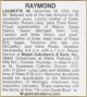Laurette Rivais Raymond Obituary