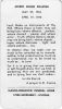 Roger Pelletier funeral card