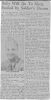 Roger Raymond newspaper clipping