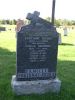 Fortunat Richer family cemetery stone