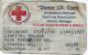 Roland Lirette Red Cross donor card